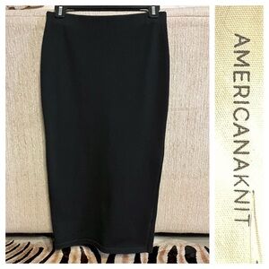 Black Pencil Skirt